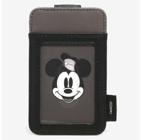 NWT Loungefly Mickey Mouse Steamboat Willie cardholder - Picture 3 of 7